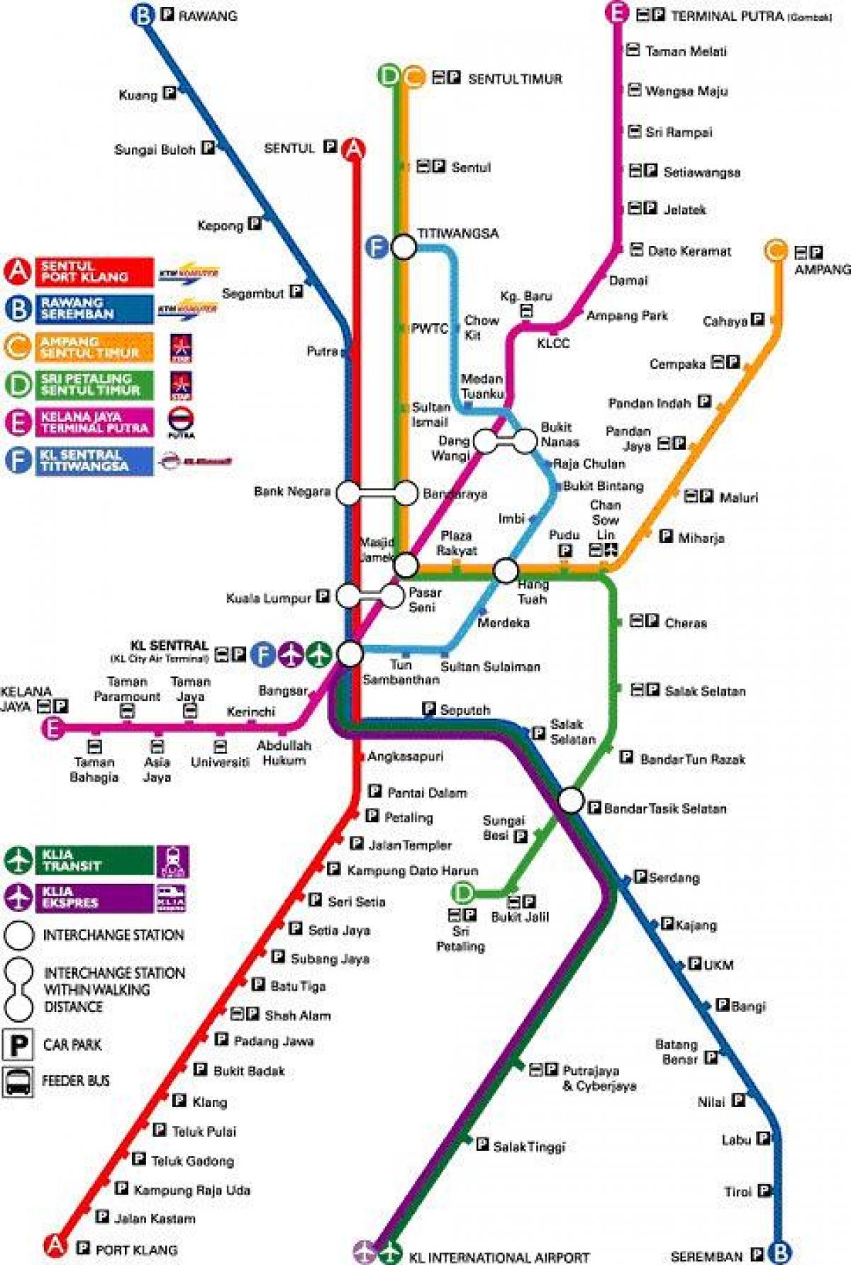 Clear express-mapa trasy