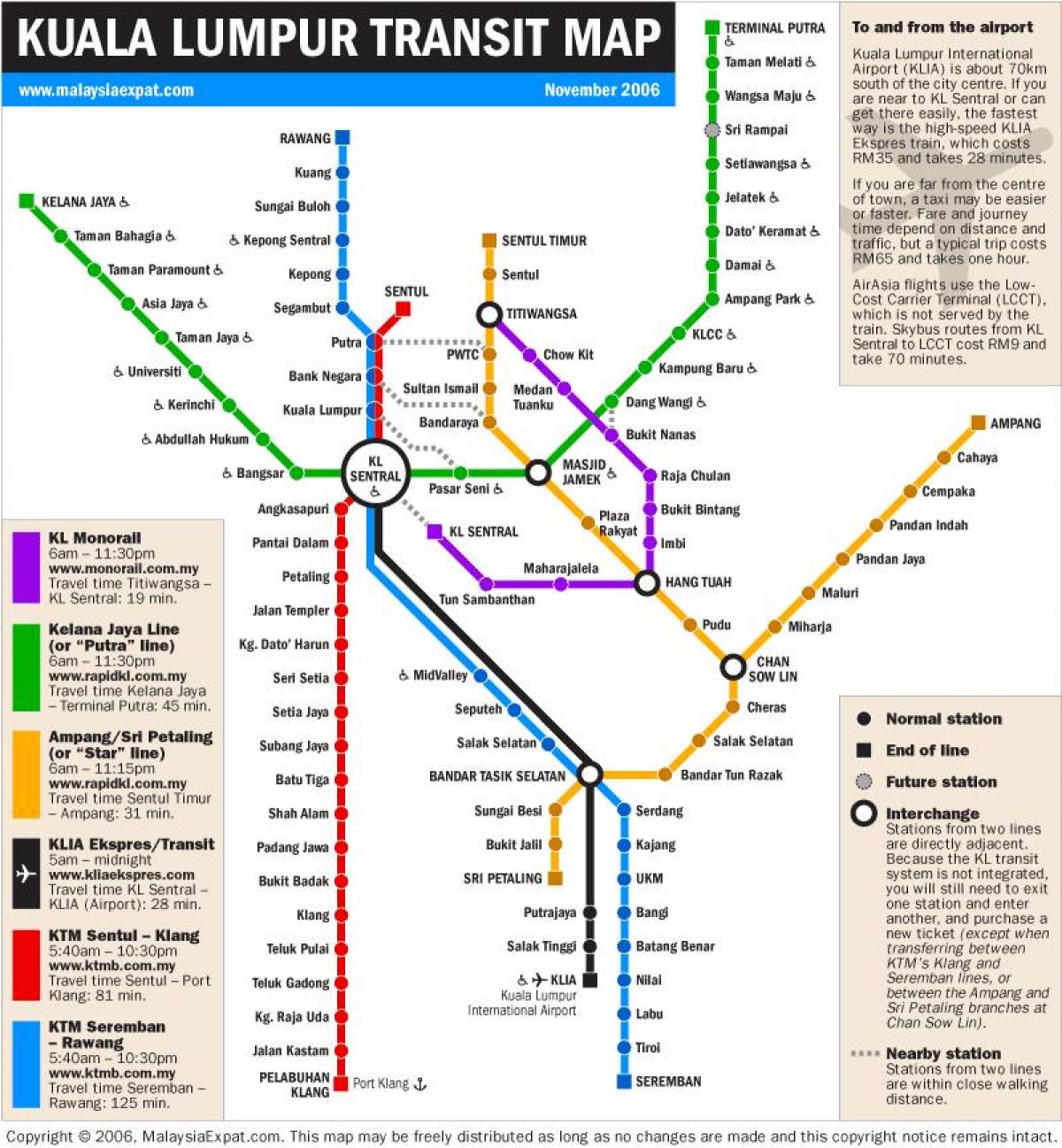 tranzyt KL mapa 2016