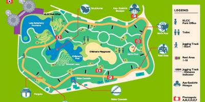 Mapa park KLCC