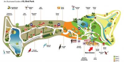 Mapa park ptaków