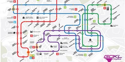 Wchodzimy KL autobusów miejskich mapie