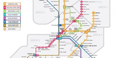KL Central LRT mapie